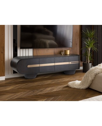 LUCA-MUEBLE TV ROBLE OSCURO